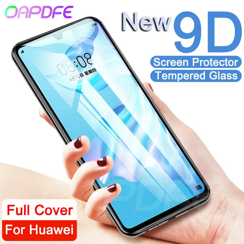 9D Защитное стекло для huawei P30 Lite P20 Pro закаленное стекло для huawei P10 P20 Lite Plus P Smart screen Защитная пленка