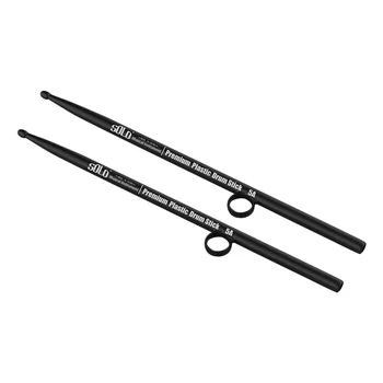 

1pair 5A Training Practice Fancy Drum Stick Professional Easy Grip Drummer Accessories ABS Plastic With Auxiliary Ring Anti Off