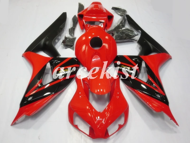 

Top Injection Mold New ABS Motorcycle Full Fairings kit Fit for CBR1000RR 06 07 CBR1000RR CBR1000 2006 2007 body set black red
