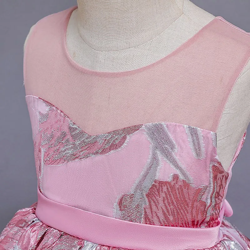 Г. Платье для девочек бальное платье с цветочным узором, Vestido, Детские платья для девочек вечерние платья-пачки на свадьбу для детей от 3 до 10 лет платье принцессы