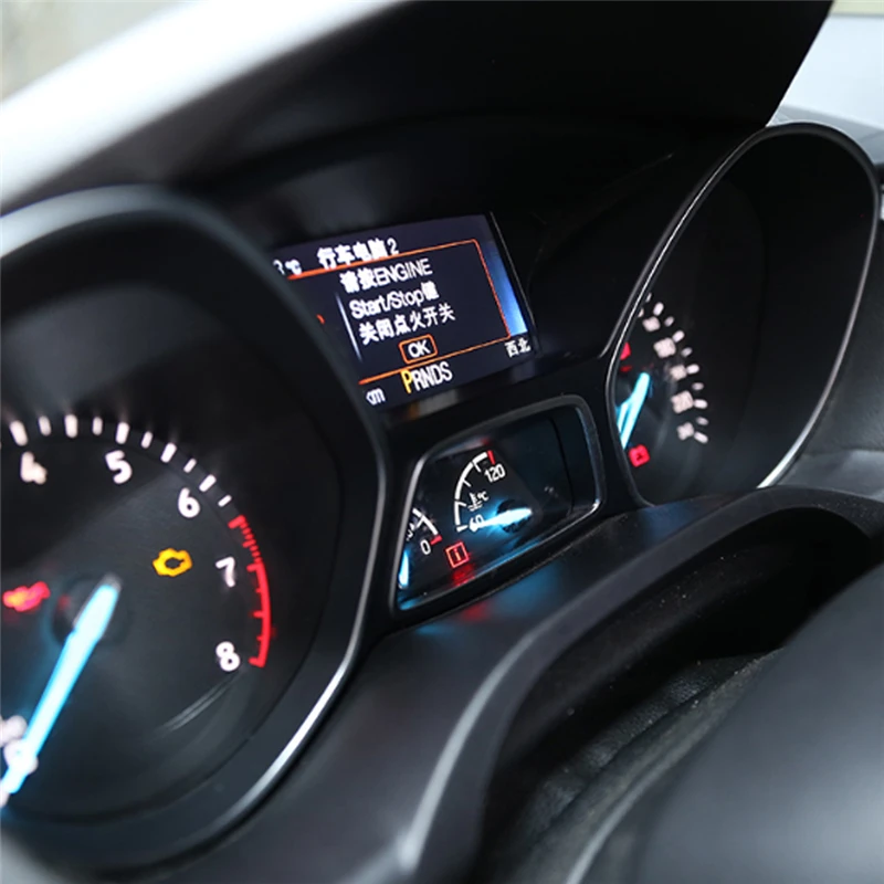 Для Ford Kuga ESCAPE автомобильный Стайлинг приборной панели автомобиля Защитное приспособление для монитора с пленочным покрытием Стикеры аксессуары для интерьера