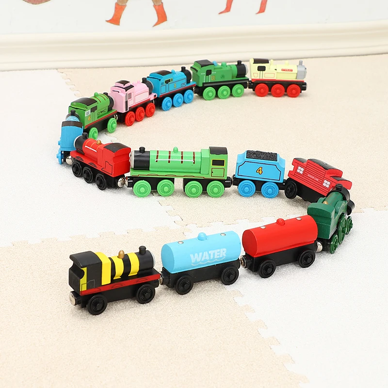 Поезд из дерева Thomas and Friends James Гордон Генри Белль розти мини железная дорога brio wood