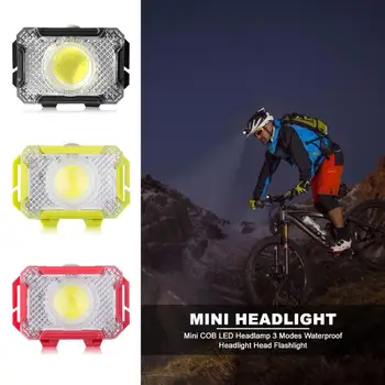 

Mini COB LED Headlight 3 Modes Ultralight Torch for Outdoor Camping Fishing