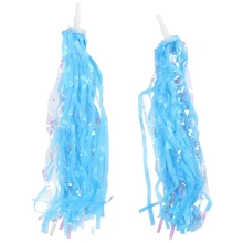 Модный Велосипед Велоспорт трехколесный велосипед дети девочка ручка стример кисточкой