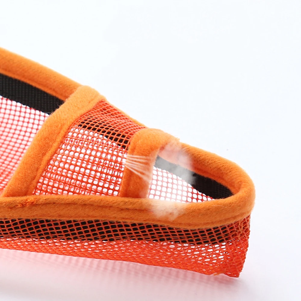 XXS-L Профессиональный регулируемый нейлоновый дышащий антибактериальный анти-укус для домашних собак многоразовый сетчатый чехол для рта