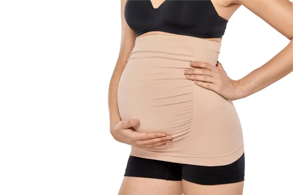 Beige03 Женский Мягкий Бесшовный поддерживающий пояс для живота с уменьшением давления - Цвет: Beige03