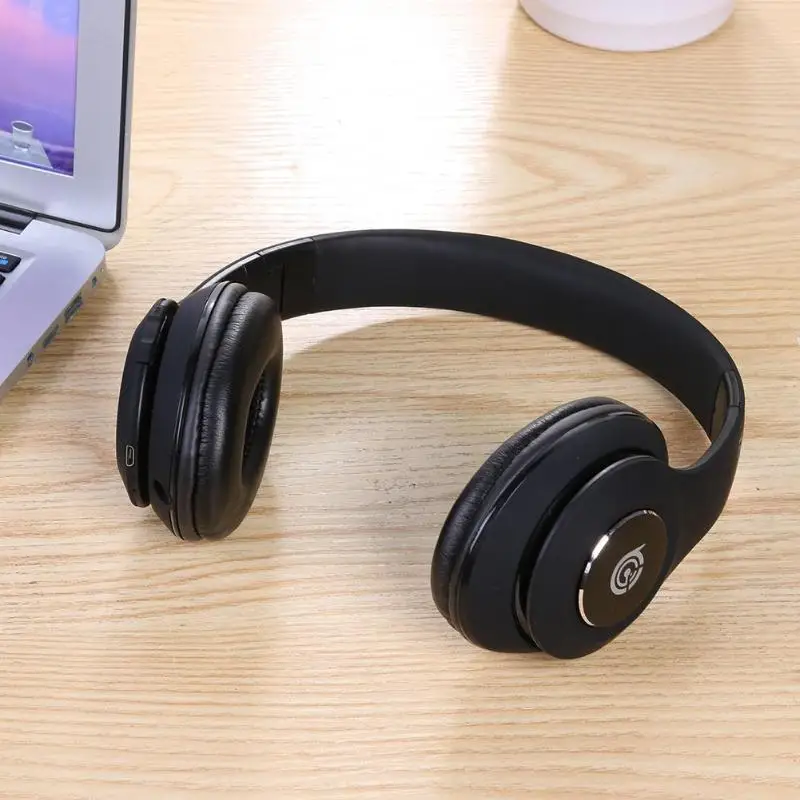 TC-555 стерео беспроводные Bluetooth наушники накладные басы Складная гарнитура