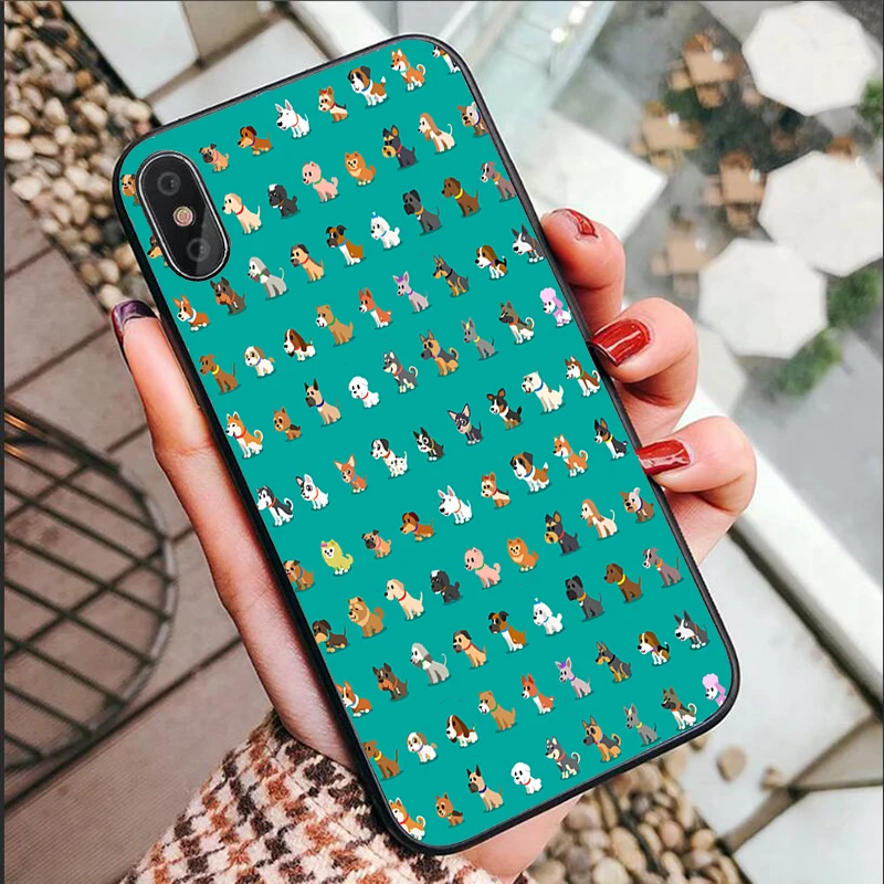 Новинка чехлы для телефонов Samsung galaxy s9 S10 S8 Plus Забавный чехол с собакой Galaxy S1 S9