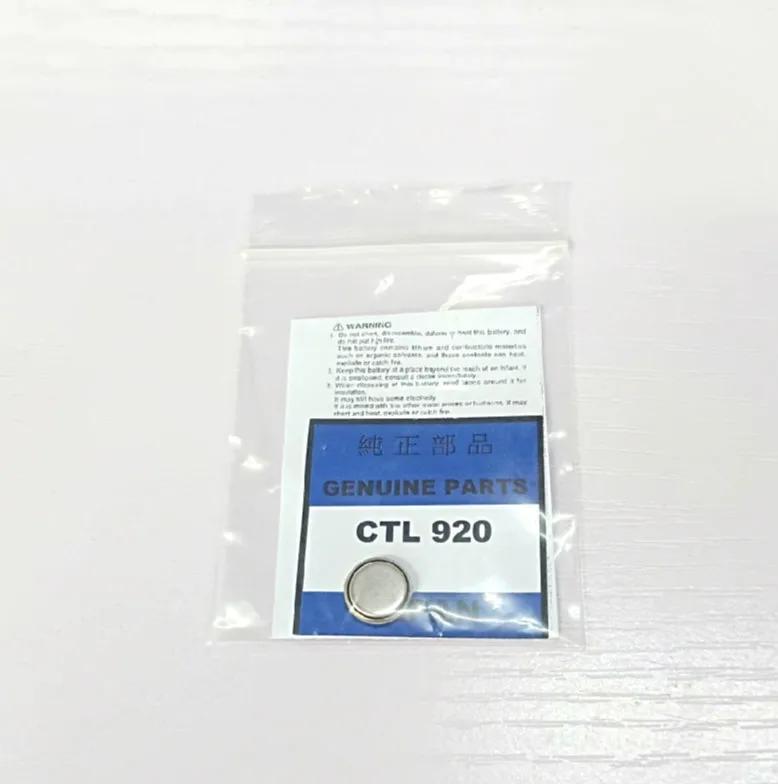 1 шт. CTL920F CTL920 920 Кнопка батареи для часов аккумуляторные батареи оригинальные детали