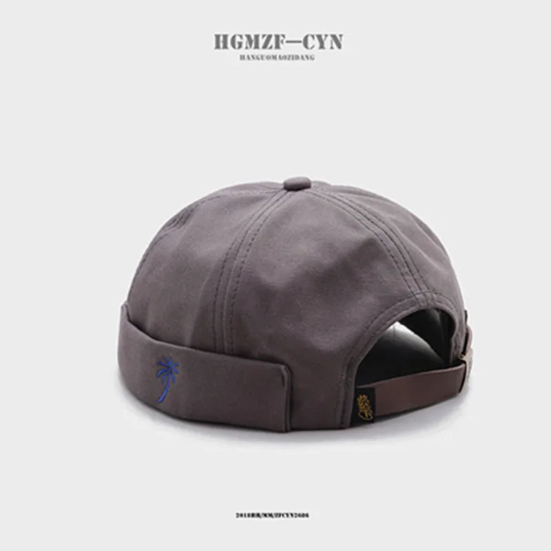 Регулируемая Байкерская Кепка Docker для мужчин и женщин повседневная хлопковая