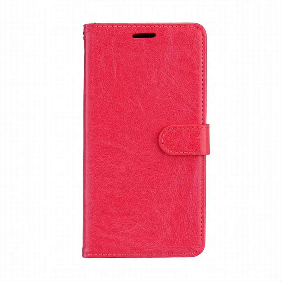 Чехол для сумки LG Stylo 4 G7 ThinQ K9 K11 K8 K10 Европейская версия милый простой чехол для телефона с кожаной рамкой простой откидной Чехол D08G - Цвет: Red
