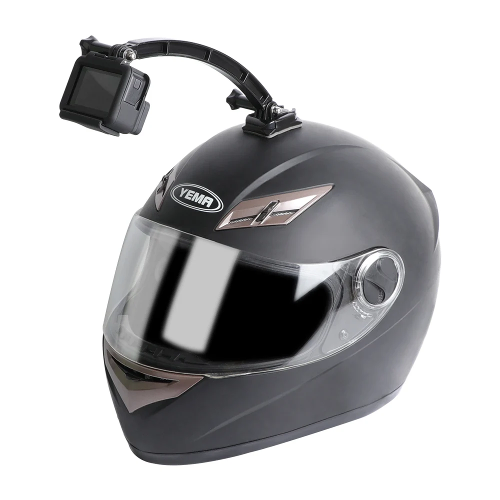 RP шлем палка удлинитель кронштейн для GoPro Hero 8 7 5 6 4 Yi SJCAM SJ4000 H9 Спортивная камера Go pro 7 аксессуар