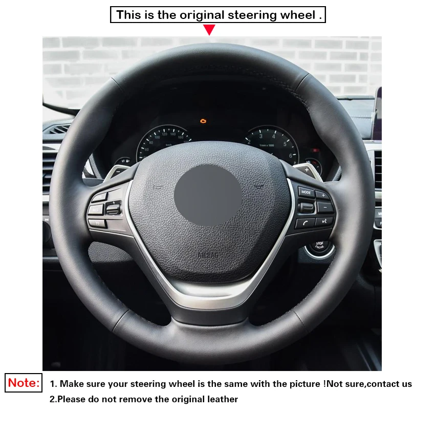 Задняя панель LQTENLEO из черной кожи для BMW F20 F21 F22 F23 118i 120i 125i 120d 218i 228i 420i 430i 435i 428i