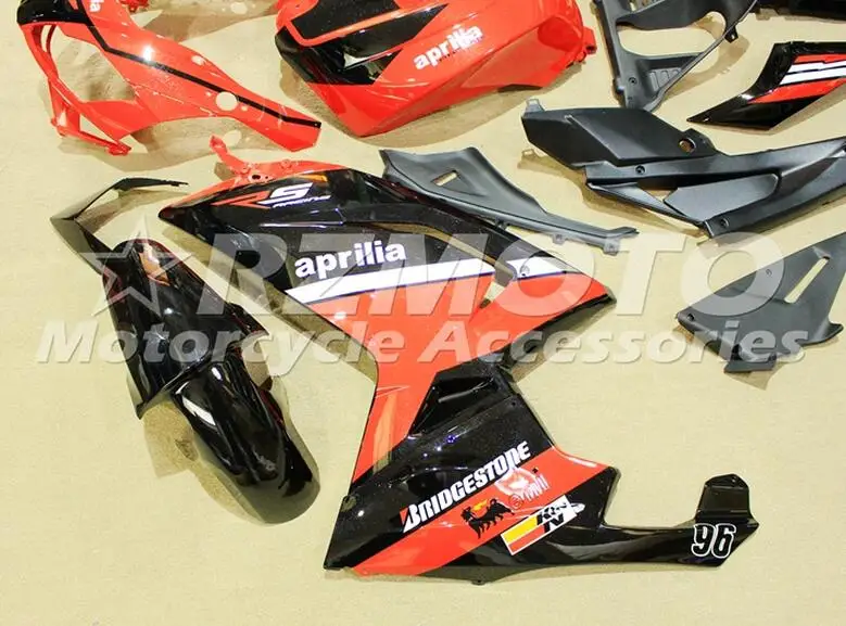 4 подарки ABS Инжекционный обтекатель комплект подходит для Aprilia RS125 06 07 08 09 10 11 RS4 RSV 125 2006 2011 Обтекатели набор холодный черный красный