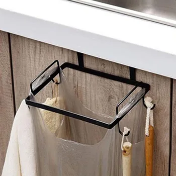 

Home Trash Bag Rack Beautiful Door back Cabinet Iron Supplies Household