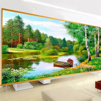 

DIY 5D Diamond Painting Full Drill Landscape Forest Decorations For Home Diamond Embroidery Handmade Gift