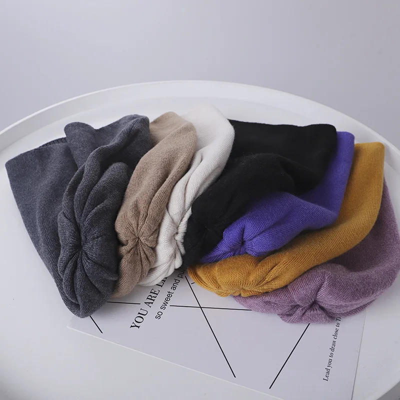 ZHENPEI020 зимняя громоздкая вязаная шапка skullcap beanies женская теплая мягкая удобная вязаная шапка с кроличьим мехом