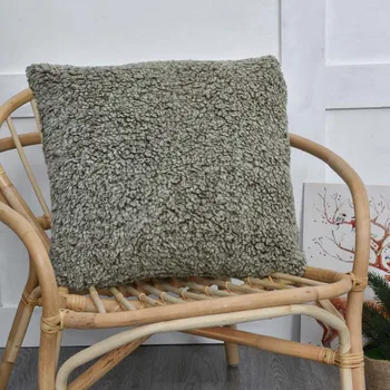 

Coral Fleece Cushion Cushion Shell Sofa Chair Home Decoration Car Cushion Cover