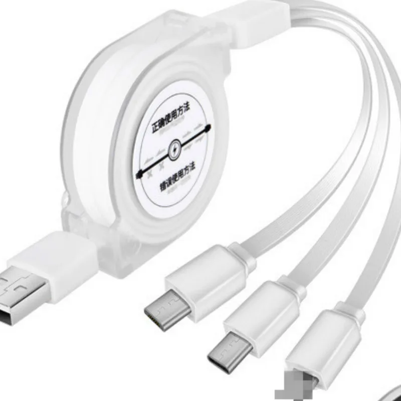 3 в 1 USB кабель для iPhone XS Max XR X 8 7 6 зарядное устройство Micro usb type C кабель для samsung Xiaomi зарядный провод шнур 3в1