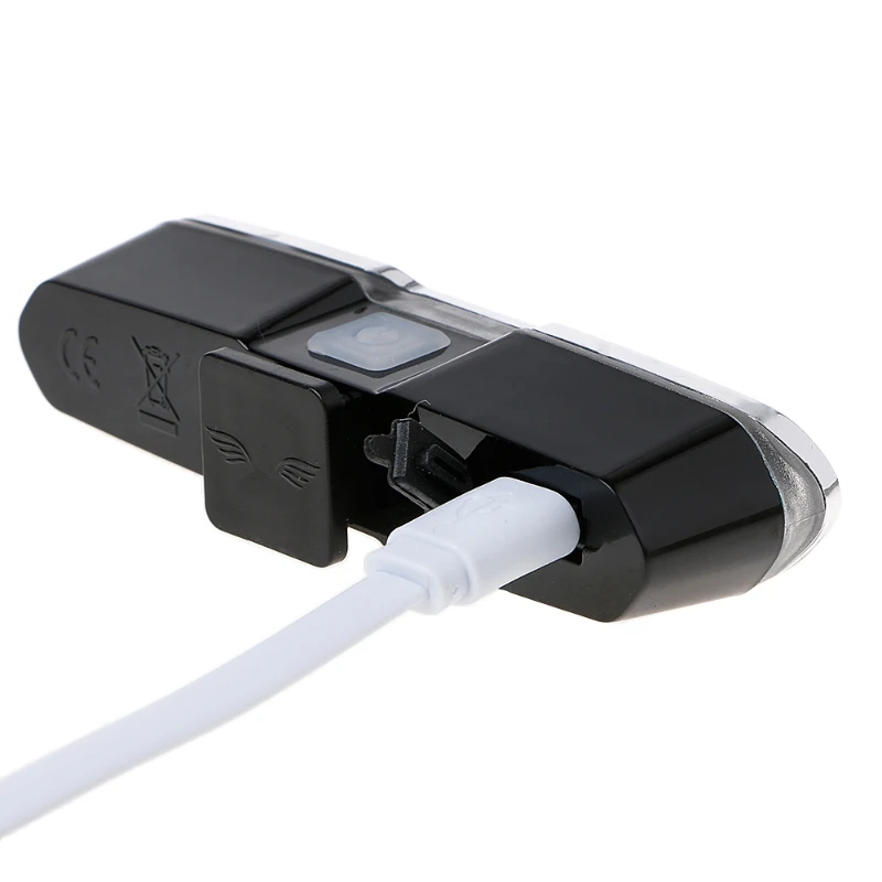 USB перезаряжаемые Передние Задние огни для велосипеда литиевая батарея светодиодный фонарь для велосипеда