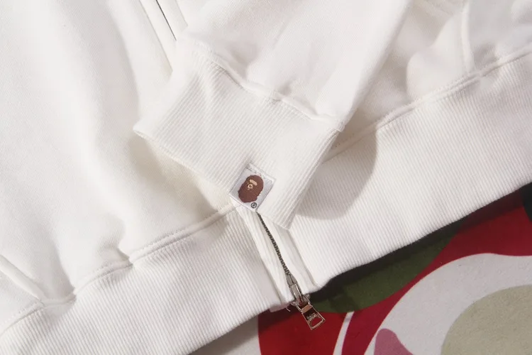 

2018 Europe And America Autumn And Winter New Style behind Printed Logo Double Zipper Cardigan Hoodie Men And Women Couples Coat