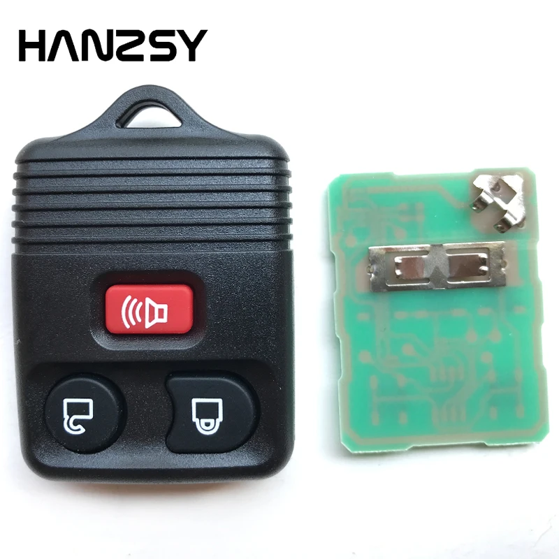 

3 Buttons Auto Remote control Key For Ford Escape F 150 Explorer 2001 - 2007 CWTWB1U345 Car key Fob Case with transmitter 315Mhz