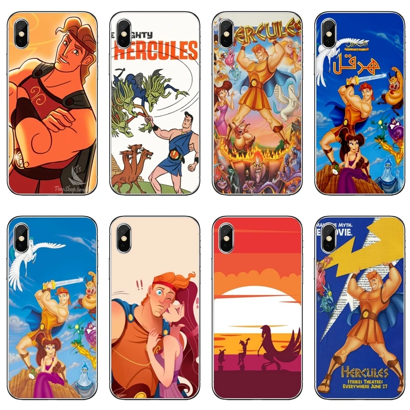 Мультяшный HERCULES чехол для Samsung Galaxy A10 A30 A40 A50 A60 A70 A6s A8 A9s J4 J6 Prime Plus 2018|Бамперы| |