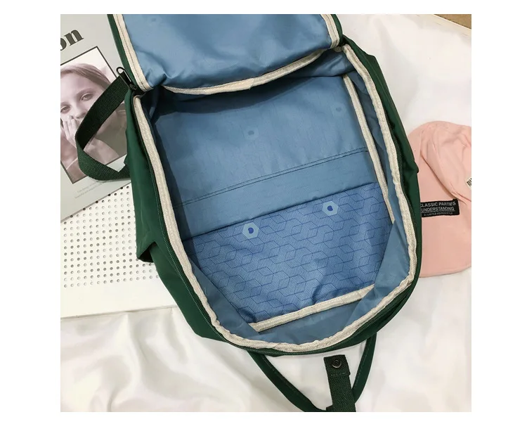 Модный нейлоновый Водонепроницаемый женский рюкзак ярких цветов, милые школьные сумки для девочек-подростков, рюкзаки для путешествий, Harajuku Ita, сумка