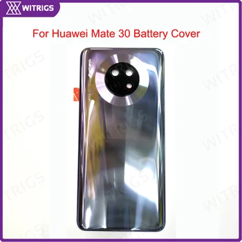 

For Huawei Mate 30 Battery Cover Back Rear Cover Housing Shell Door Case With Camera Glass Lens Witrigs