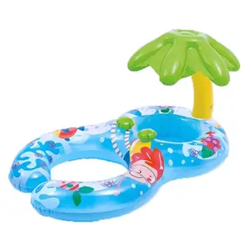 

Baby Pool Swimming Ring Inflatable Double Kid Parent-child Safety Seat Float