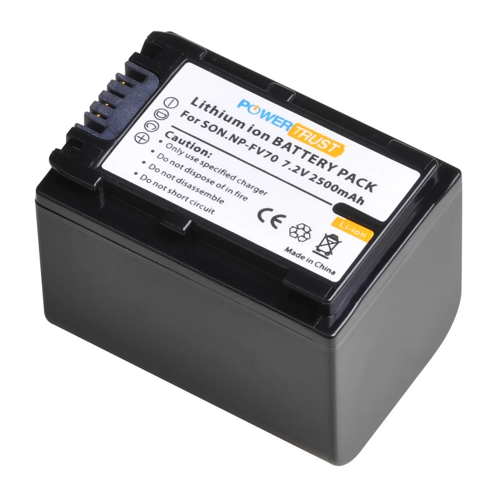 Carregador para Sony Bateria Ax33 b Hdr-cx455 Cx675 Cx900 Pj340 Pj540 Pj670 Pj810 Handycam Filmadora Np-fv70 - Fdr-ax53 Ax700 - Image 4