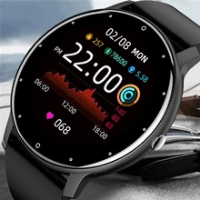 2021 New Smart Watch Men Full Touch Screen Sport Fitness Watch IP67 Waterproof Bluetooth for Android Ios Smartwatch Men