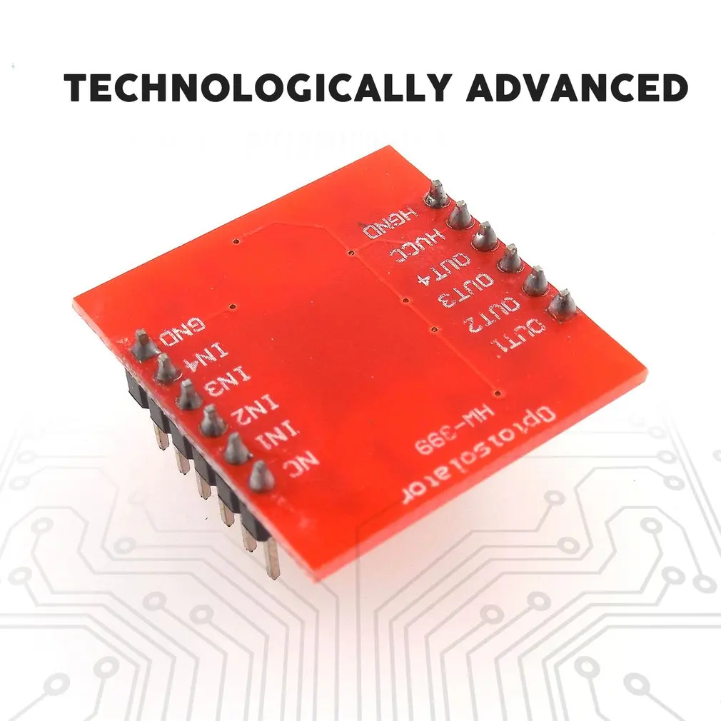 4 способ оптрон изоляции доска для Arduino Плата расширения высокий и низкий уровень