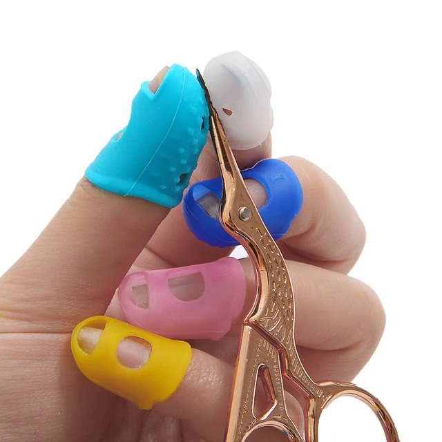 Ditali In Silicone 50 Pezzi - 5 Taglie E 5 Colori, Antiscivolo E Riutilizzabili - Foto 10