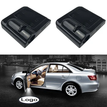 

1PCS Wireless Car Door Led Welcome Laser Projector Logo Ghost Shadow Lights for Skoda Renault Suzuki Volvo Seat Fiat Peugeot Kia
