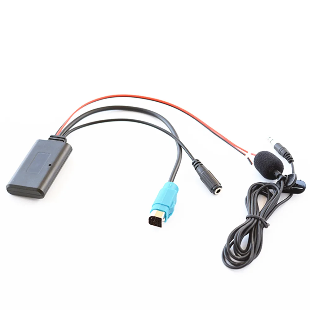 Автомобильный Bluetooth адаптер AUX беспроводной микрофон для телефонных звонков и