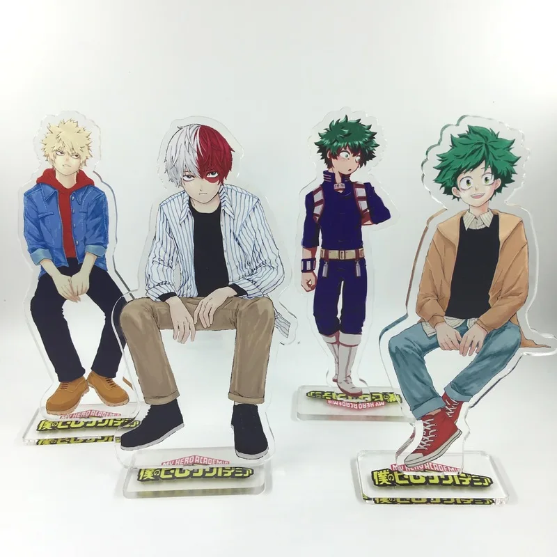 Аниме Мой герой Академия брелок Midoriya Izuku Ochaco Uraraka Bakugou Katsuki Todoroki Shoto Милый Забавный