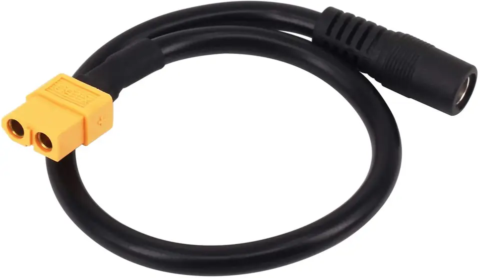 Cable Adaptador XT60 Hembra A Banana 4 Mm Y 3 Pines A 2 Mm – 12 AWG Para Baterías De Coches Y Drones RC