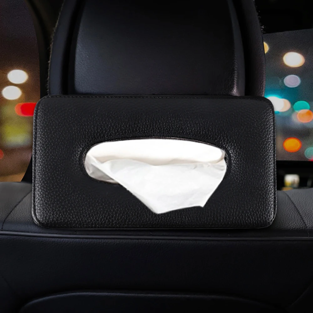 Car Tissue Box Hanging Car Tissue Box Clip Car Sun Visor Tissue Box High-end Car Tissue Box Hanging