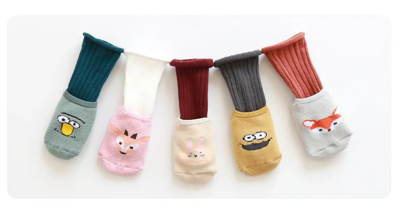 2 предмета, Нескользящие хлопковые носки-башмачки унисекс для новорожденных мальчиков и девочек весенне-осенние носки От 0 до 3 лет