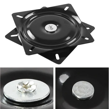 

Mount Plate 5/6/7/8 Inch Heavy Duty Steel 360 Degrees Rotating Seat Swivel Base for Bar Stool Chair DC120