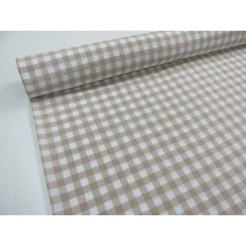 

FABRIC PICTURES 15x15mm Ref. VICHY CUBA BEIGE length 2,45 MTS x width 2,80 m