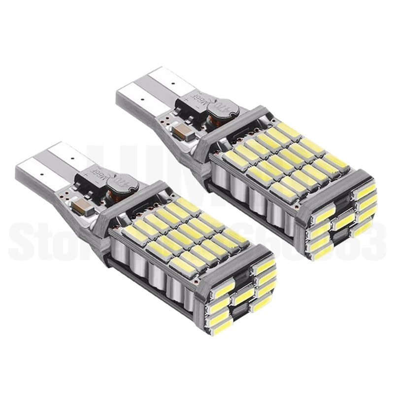 300x T15 W16W светодиодный обратный светильник лампы 15 24 30 45 светодиодный 920 921 912 Canbus светодиодный резервного копирования парковка светильник лампы DC12V - Испускаемый цвет: 45LED