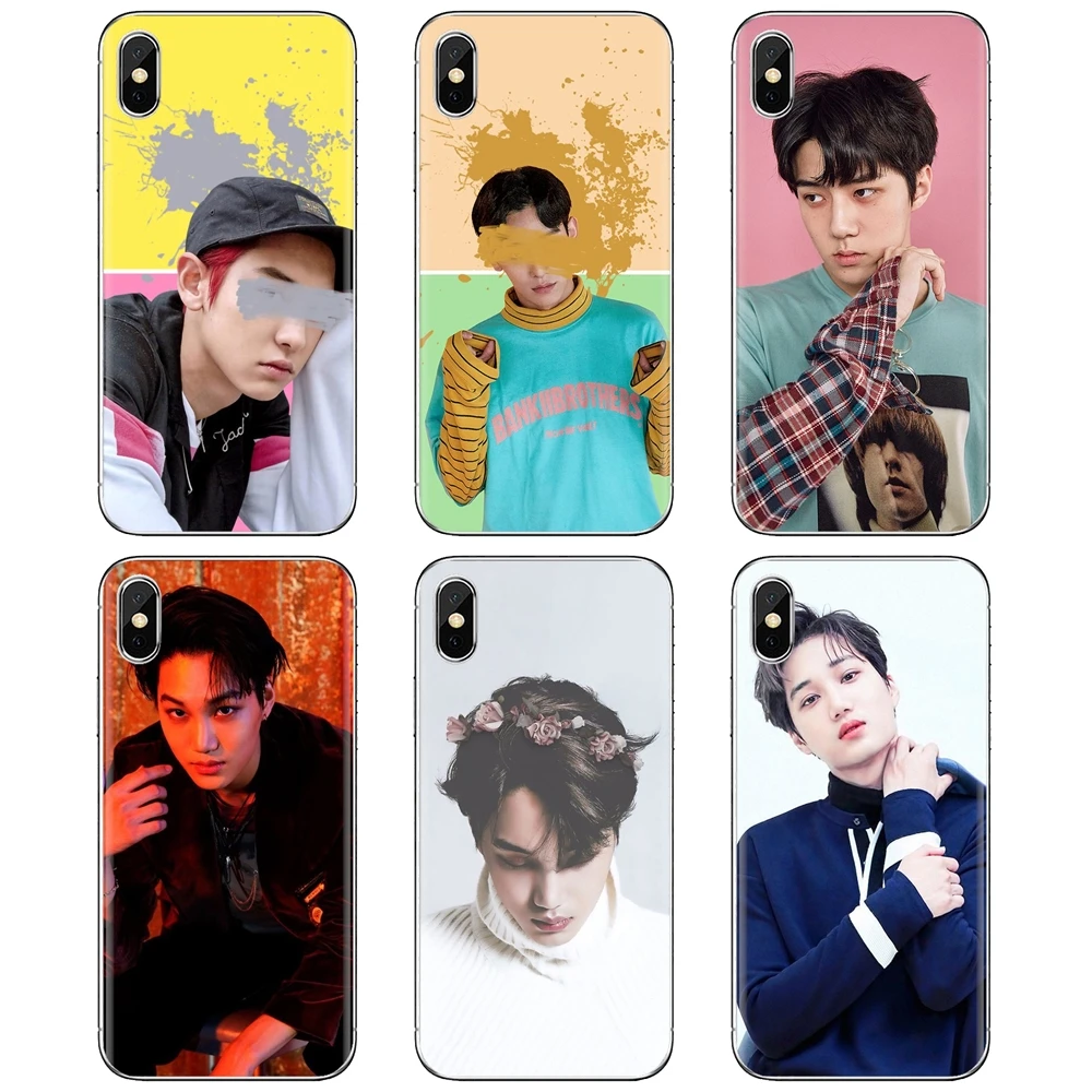 Силиконовый чехол для Samsung Galaxy J1 J2 J3 J4 J5 J6 J7 J8 Plus 2018 Prime 2015 2016 2017 ЕС Мода Корея kpop EXO