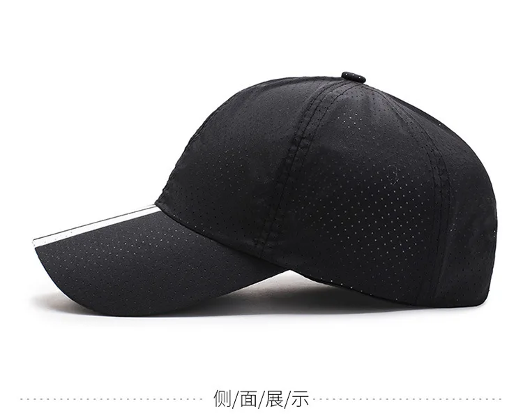 Мода весна лето черные хлопковые бейсбольные кепки Snapback уличные тенты для женщин и мужчин дышащие быстросохнущие gorras hombre mut