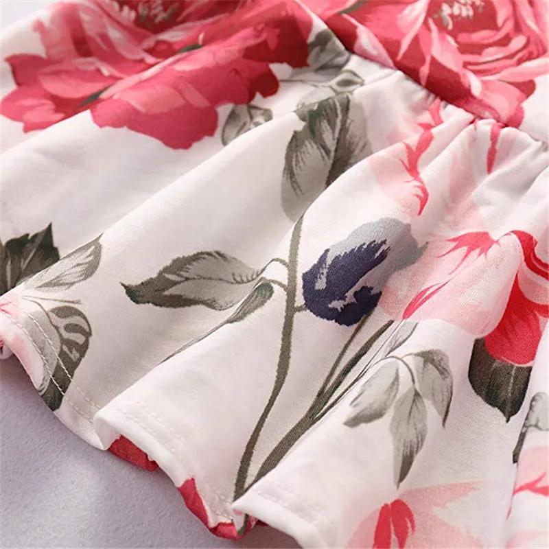 TOPATY новая брендовая одежда для девочек наряды милый комплект одежды с длинными