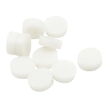 

10 Pieces Flute Key Hole Plug W/ 16 Pieces Button Key Pad Indentation Clip