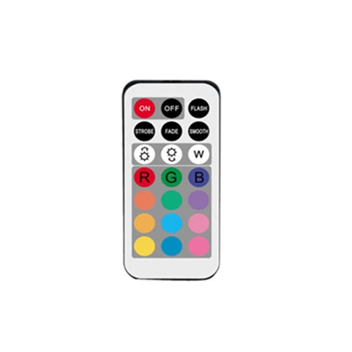 Беспроводной многоцветной Диммируемый RGB шкаф с дистанционным управлением сенсорный датчик шкаф светодиодный для шкаф для одежды лестница Прихожая Ночная лампа - Цвет: only remote