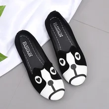 Сезон весна-осень; большие размеры; тонкие туфли; женские туфли с круглым носком, с закрытым носком, на каблуке с героями мультфильмов; обувь для отдыха; Всесезонная обувь в зернах; S08