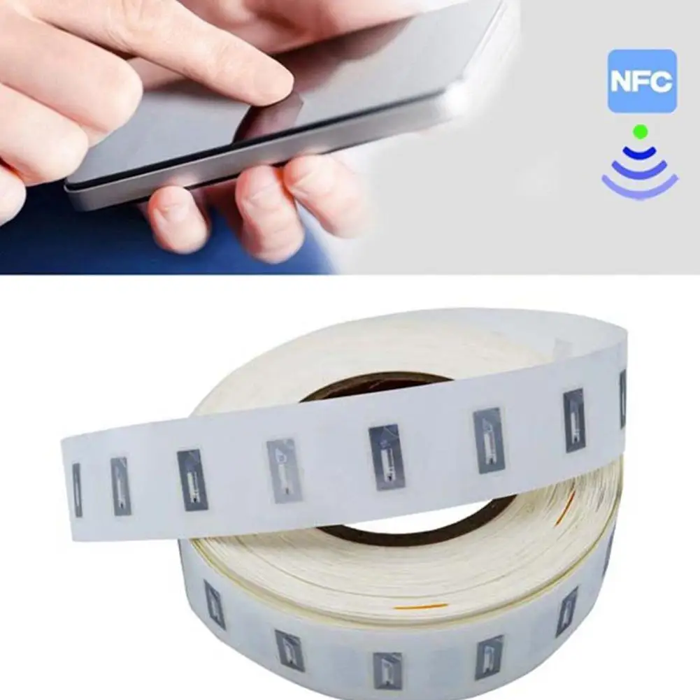 10Pcs NFC Chip 213 Sticker Wet Inlay 13.56MHz Label Bluetooth-compatible High Frequency Electronic Tag